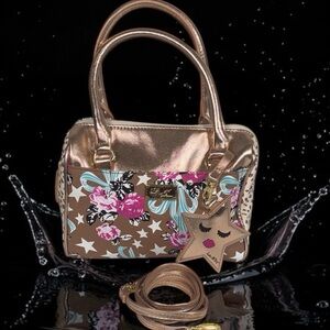 Luv Betsey by Betsey Johnson Crossbody Mini-Barrel Satchel